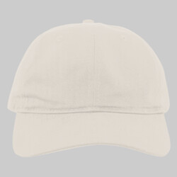 Brushed Cotton Twill Hook-And-Loop Adjustable Cap