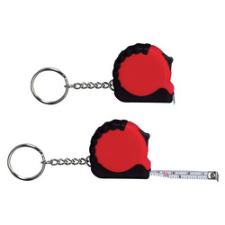 Mini Grip Tape Measure Key Chain 3.25'