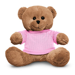 8.5" Plush Bear With T-Shirt