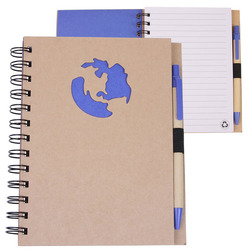 Globe Die Cut Notebook