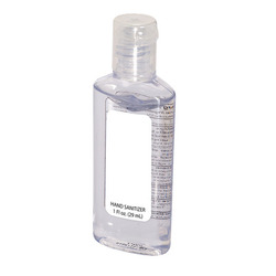 Hand Sanitizer In Oval Bottle 1oz