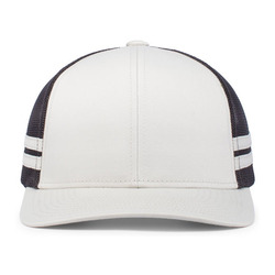 Low-Profile Stripe Trucker Cap