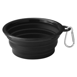 Collapsible Pet Bowl With Carabiner