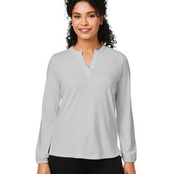 Ladies' Raleigh Half-Placket Knit Top