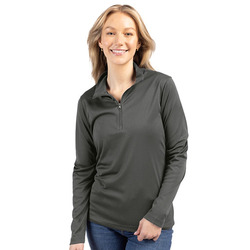 Clique Spin Eco Performance Half Zip Womens Pullover