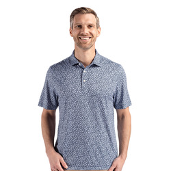 Cutter & Buck Pike Eco Flora Print Recycled Mens Big & Tall Polo