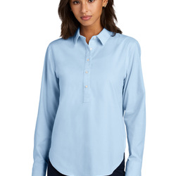 Women's Long Sleeve Modern Oxford Shirt