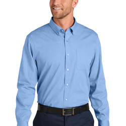 Long Sleeve Nailhead Easy Care Shirt