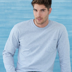 Ultra Cotton® Long Sleeve Pocket T-Shirt