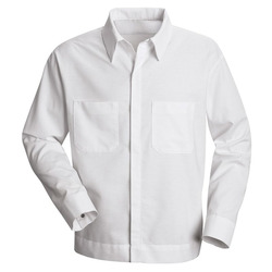 Men's Button-Front Shirt Jacket