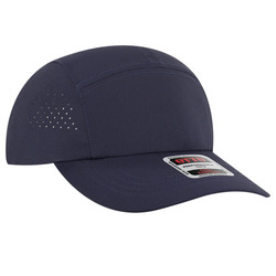 OTTO CAP 5 Panel Running Hat w/ Elastic Soft Visor