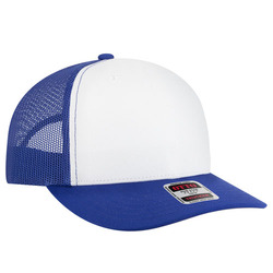 OTTO CAP Seamless 6 Panel Mid Profile Mesh Back Trucker Hat