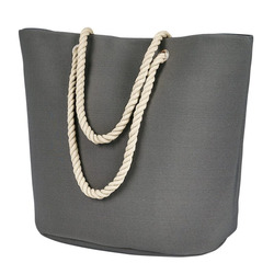 Polyester Canvas Rope Tote