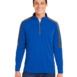 Men's Market Snag Protect Mesh Colorblock Quarter-Zip Pullover