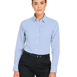 Women's CrownLux Performance® Microstripe Dress Shirt