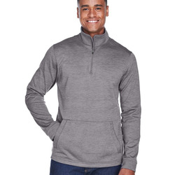 Men's Newbury Mélange Fleece Quarter-Zip Pullover