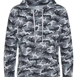 Unisex Camo Hooded Sweatshirt