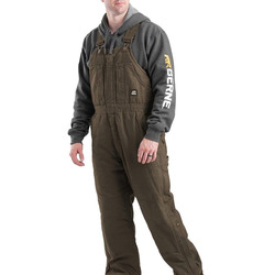 Men's Heartland Insulated Washed Duck Bib Overall