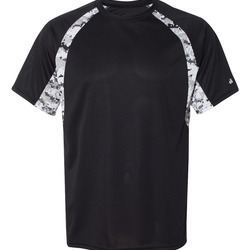 BDG POLY CAMO HOOK T