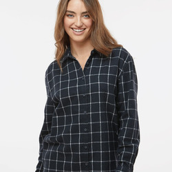 BS LDY BOYFRIEND FLANNEL