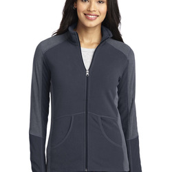 Port Authority Ladies Colorblock Microfleece Jacket