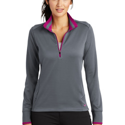 NIKE Golf Ladies Dri FIT 1/2 Zip Cover Up