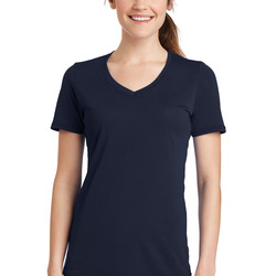 Women's Performance Blend V Neck Tee