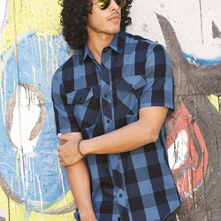 Men's Buffalo Plaid Short Sleeve Shirt