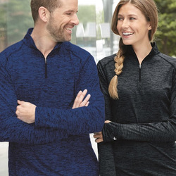 Tonal Blend Quarter-Zip Pullover