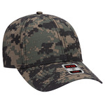 OTTO CAP Digital Camouflage 6 Panel Low Profile Baseball Cap