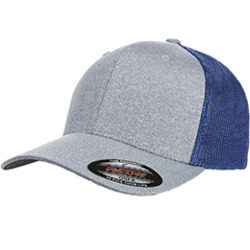 Adult Poly Mélange Stretch Mesh Cap