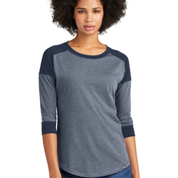 Women's Heritage Blend 3/4 Sleeve Baseball Raglan Tee