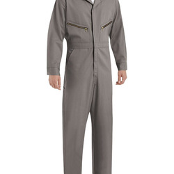 Men's Tall Zip-Front Cotton Coverall