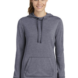 Ladies PosiCharge ® Tri Blend Wicking Fleece Hooded Pullover