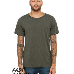 Unisex FWD Fashion Triblend Raw Neck Tee
