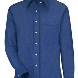 Women's Extended Sizes Oxford Dress Shirt