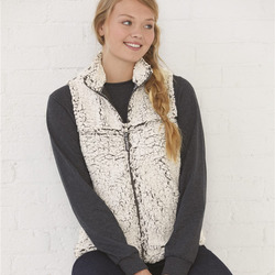 Women’s Sherpa Full-Zip Vest