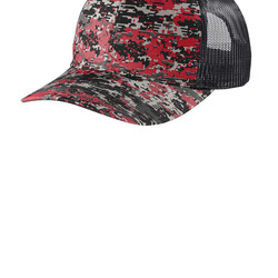 Digi Camo Snapback Trucker Cap