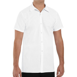 Poly/Cotton Cook Shirt Longer Length