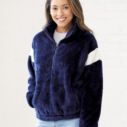 Women's Remy Fuzzy Fleece Quarter-Zip Pullover