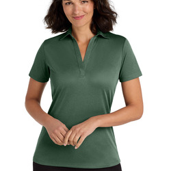 Ladies Heathered Silk Touch Performance Polo