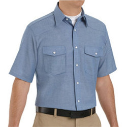 Men's Tall Deluxe Western Style Short Sleeve Shirt