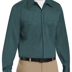 Men's Tall Cotton Uniform Shirt