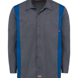 Men's Tall Industrial Colorblocked Long Sleeve Shirt