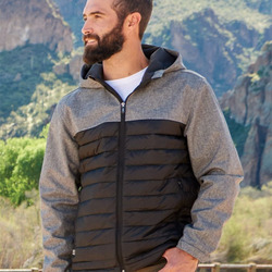 Men's Pinnacle Soft Shell Puffer Jacket