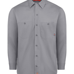 Men's Tall Industrial Long Sleeve Work Shirt