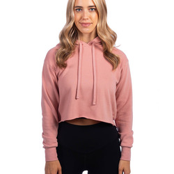 Ladies' Laguna Cropped Pullover Hooded Sweatshirt