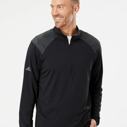 Men's Ultimate365 Lightweight Shoulder Stripe Quarter-Zip Pullover