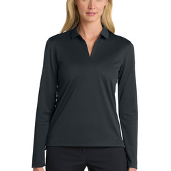 Ladies Dri FIT Micro Pique 2.0 Long Sleeve Polo