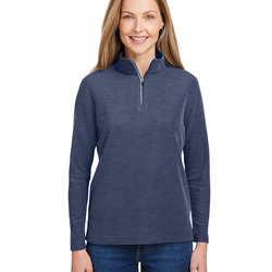 Ladies' Fusion ChromaSoft™ Pique Quarter-Zip